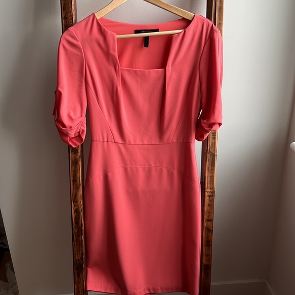 BCBG Coral Rose Dress - Picture 3 of 8